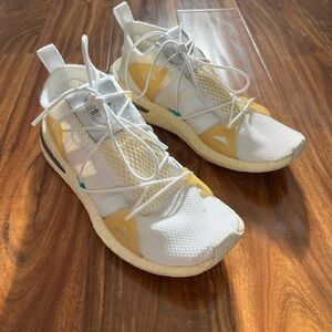 Adidas White and Cream Sneakers